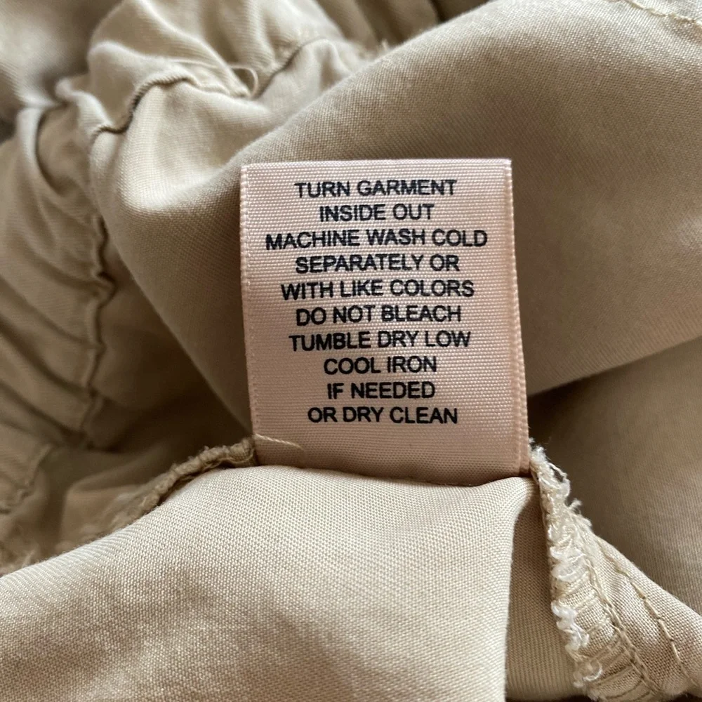 “PHILOSOPHY” Tencel Cargo Joggers